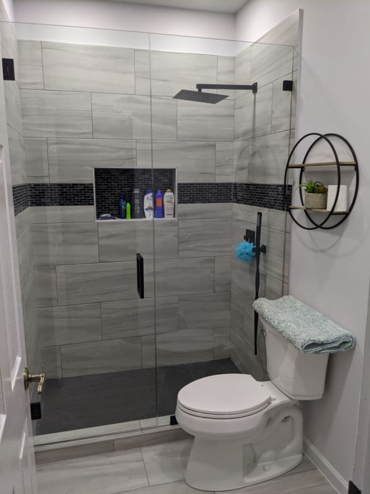 Shower Door Glass Installation